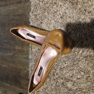 Xhilaration Tan Heels Sleek Minimalist Design